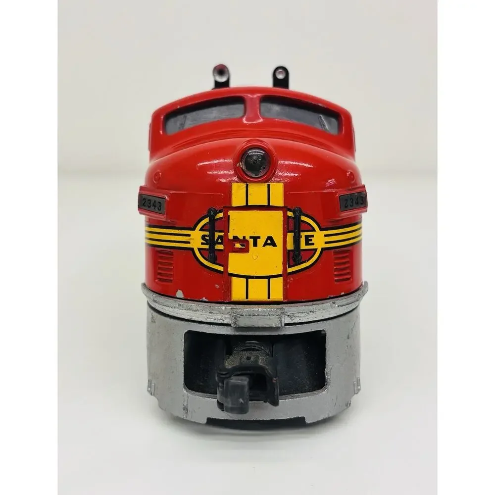 Lionel Postwar 2343T Santa Fe F3 A Unit Dummy Diesel Screen Vents